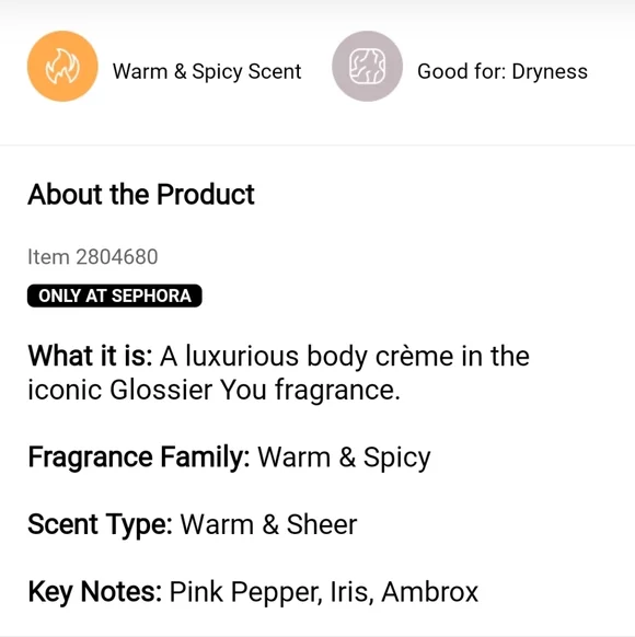 NIB GLOSSIER CREME DE YOU DRY TOUCH BODY BUTTER - Picture 4 of 16